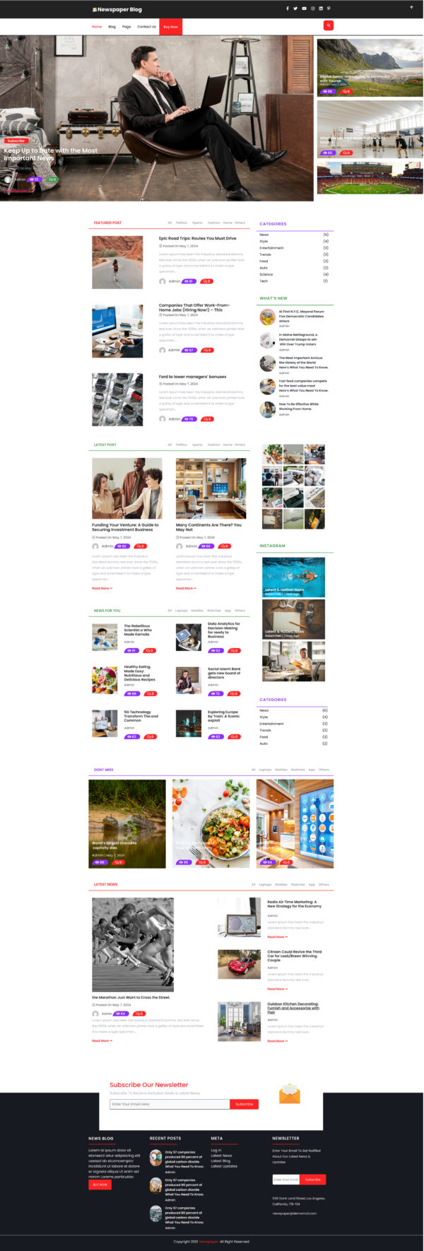 Glowlab WordPress Theme