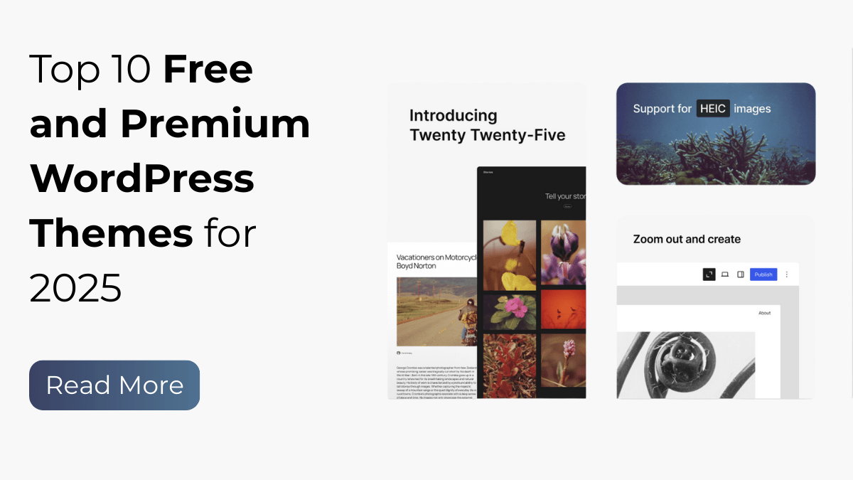 Top 10 Free and Premium WordPress Themes for 2025