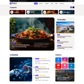 Blogging WordPress Theme